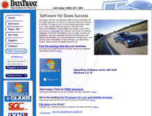 Tablet Screenshot of datatranz.com